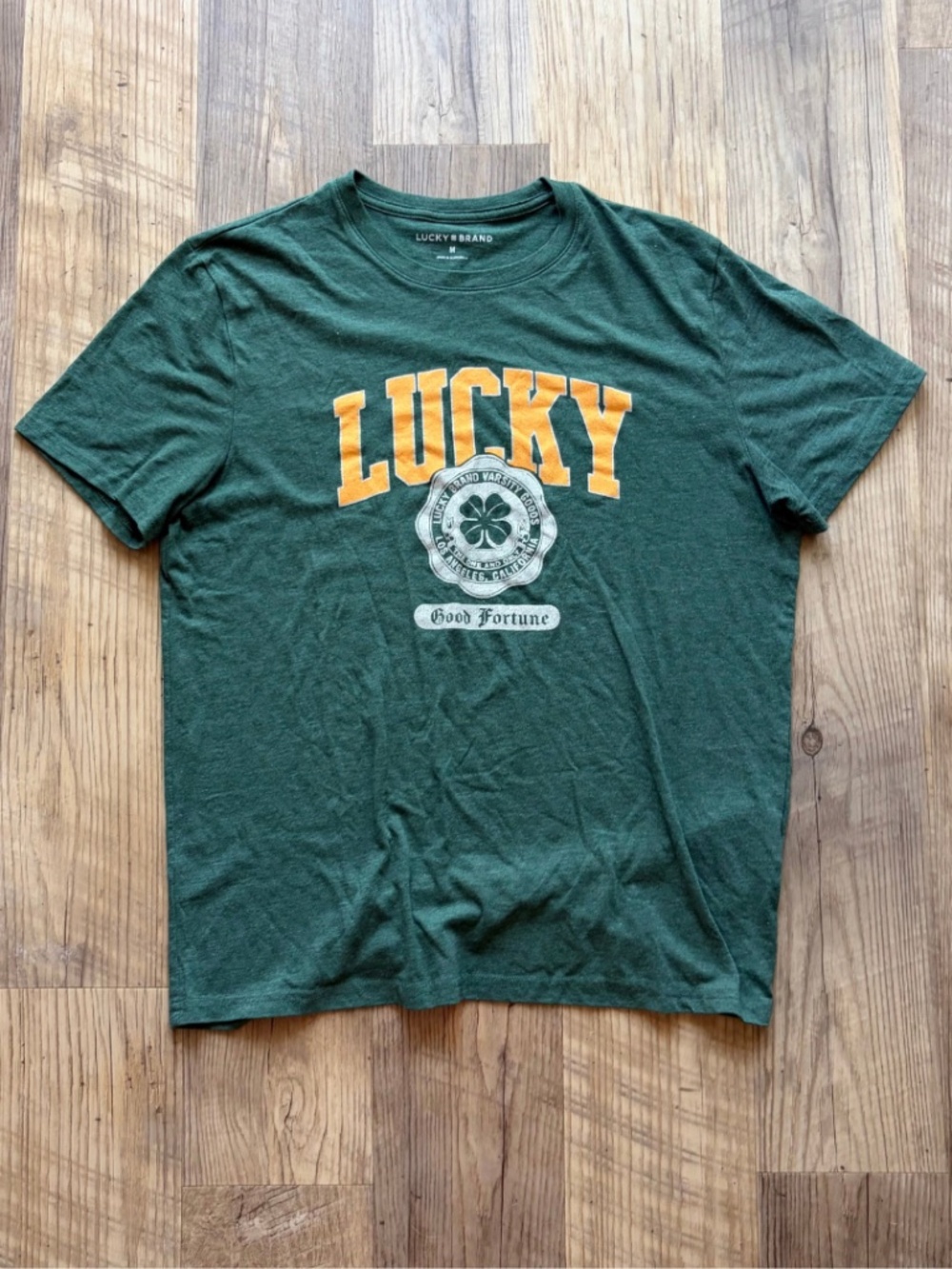 Lucky Brand Men's Short Sleeve Graphic Tee Shirt